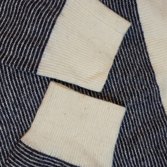 J.Crew Wool Blend Striped Jeweled Peter Pan Collar Sweater Small - Picture 8 of 14